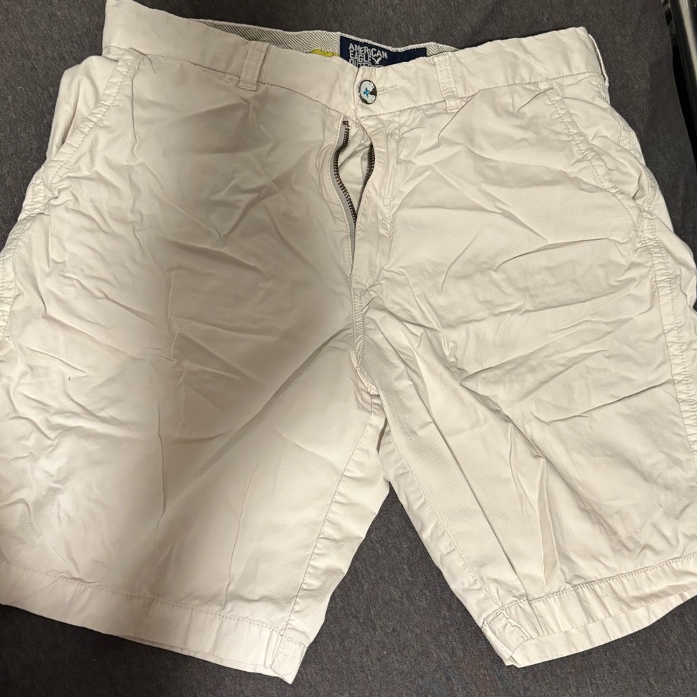 American Eagle Outfitters Men's Beige Cargo Shorts